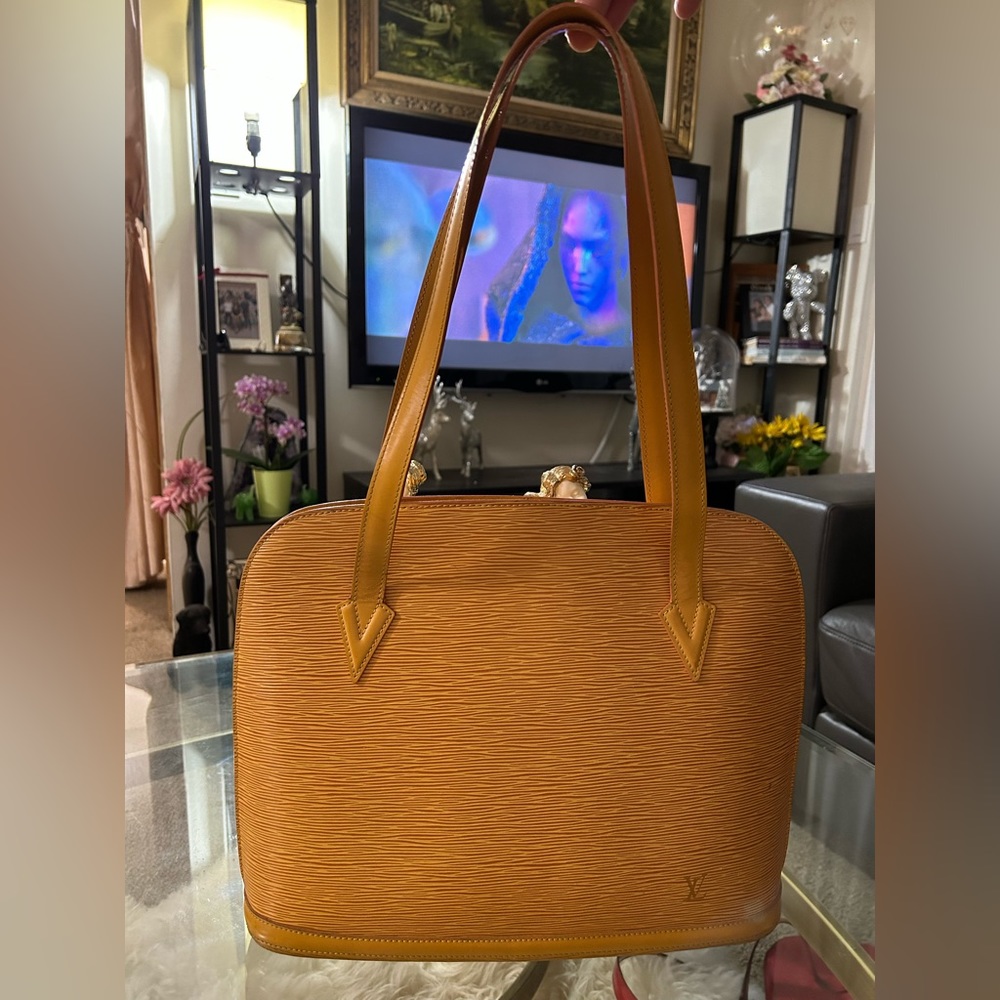 Louis Vuitton Epi Lussac Mustard Yellow